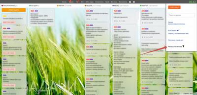 Управление задачами. Фильтр по меткам.